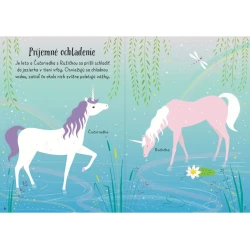 Jednorožce - Knižka so samolepkami