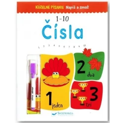 Kúzelné písanie – Čísla 1-10