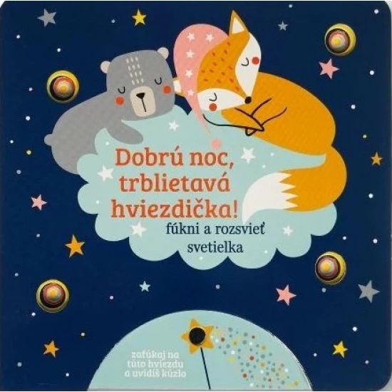 Kúzelné leporelo na dobrú noc so svetielkami a zvieracími príbehmi