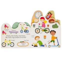 Tvarované leporelo - Hračky