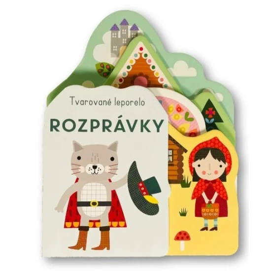 Tvarované leporelo – Rozprávky pre malé zvedavé deti