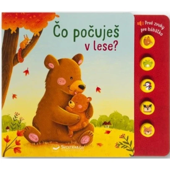 Čo počuješ v lese? Prvé zvuky pre bábätko