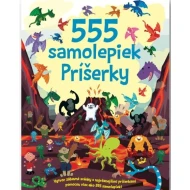 555 samolepiek Príšerky