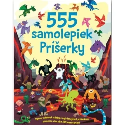 555 samolepiek Príšerky