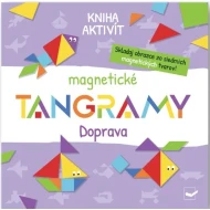 Kniha aktivít magnetické TANGRAMY Doprava