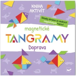Kniha aktivít magnetické TANGRAMY Doprava
