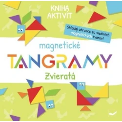 Kniha aktivít magnetické TANGRAMY Zvieratá