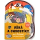 Ušká a chvostíky na farme Tvarované leporelo pre najmenších