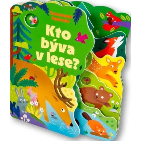 Svojtka SK Kto býva v lese? Tvarované leporelo