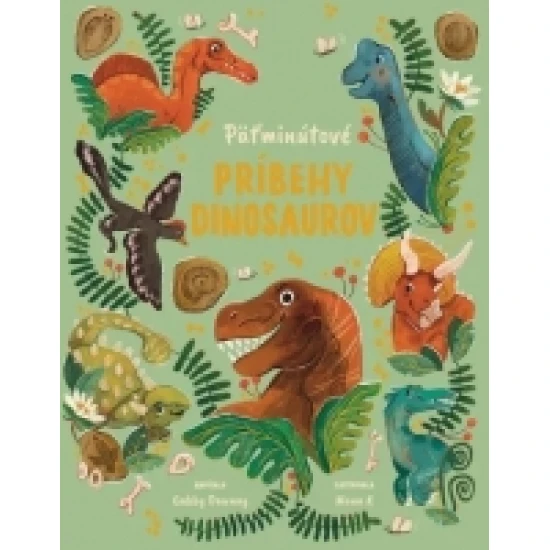 Päťminutové príbehy dinosaurov - obálka knihy