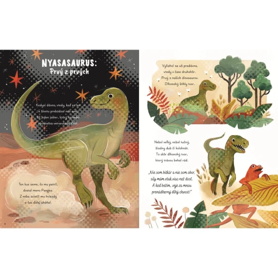 Päťminutové príbehy dinosaurov - obálka knihy