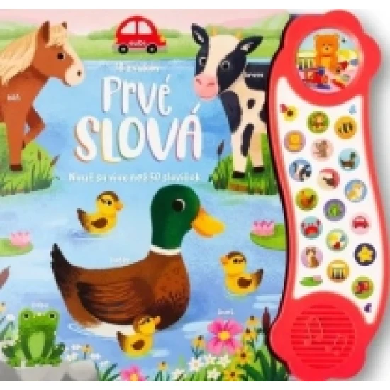 Prvé slová -18 zvukov - obálka knihy