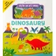 Dieťa sa učí hrou - Dinosaury – leporelo s puzzle