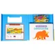 Dieťa sa učí hrou - Dinosaury – leporelo s puzzle
