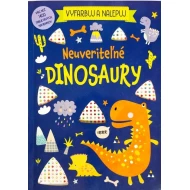 Vyfarbuj a nalepuj - Neuveriteľné dinosaury