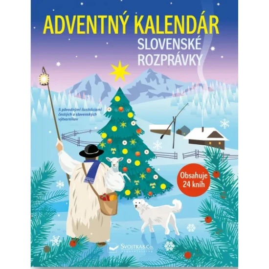 Adventný kalendár - Slovenské rozprávky Adventný kalendár - Slovenské rozprávky – adventný kalendár s knižkami