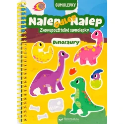 Gumolepky Dinosaury - Nalep odlep nalep!