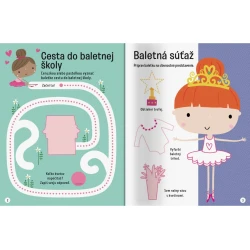 Balet - Veľké samolepky pre malé ruky