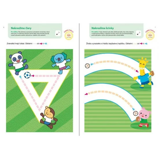 Ideálny pracovný zošit pre detské ručičky! Pútavé aktivity a budovanie zručností prostredníctvom hier a zábavných úloh.