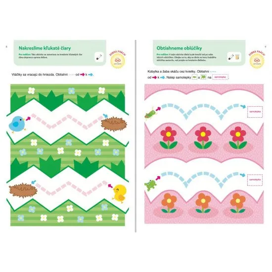 Ideálny pracovný zošit pre detské ručičky! Pútavé aktivity a budovanie zručností prostredníctvom hier a zábavných úloh.