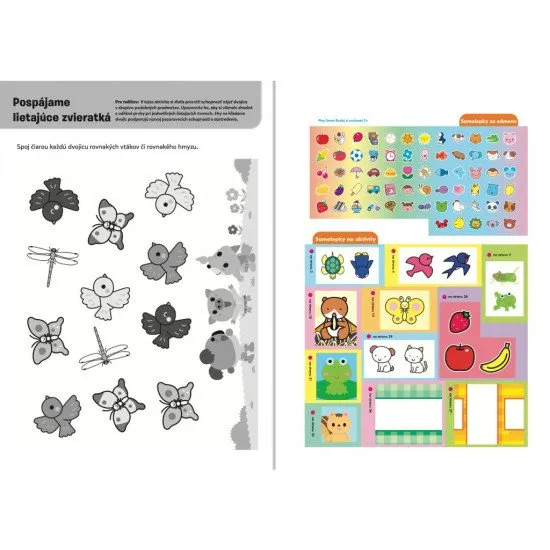 Ideálny pracovný zošit pre detské ručičky! Pútavé aktivity a budovanie zručností prostredníctvom hier a zábavných úloh.