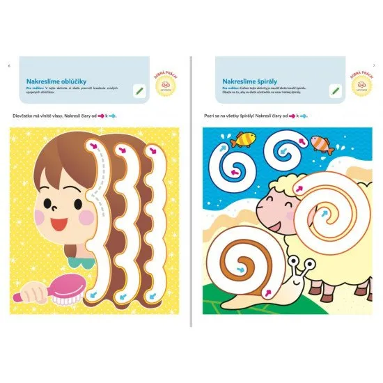 Ideálny pracovný zošit pre detské ručičky! Viac ako 80 nálepiek, aktivít na rozvoj zručností prostredníctvom hier a zábavných úloh.