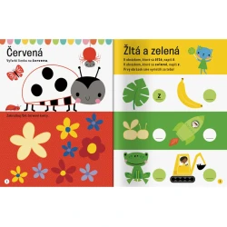 Farby a tvary - Veľké samolepky pre malé ruky