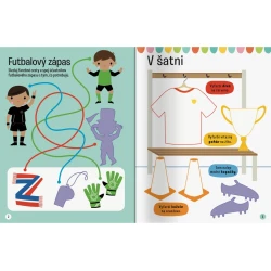 Futbal - Veľké samolepky pre malé ruky