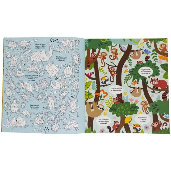 Pridaj sa k dobrodružnému putovaniu svetom zvierat s líškou a pomôž jej s hľadaním!