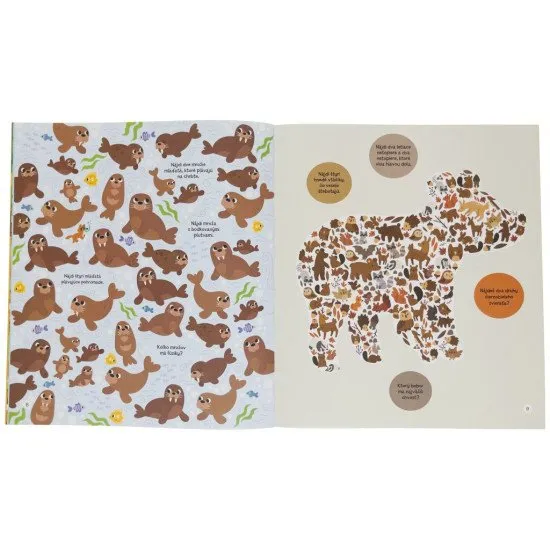 Pridaj sa k dobrodružnému putovaniu svetom zvierat s líškou a pomôž jej s hľadaním!