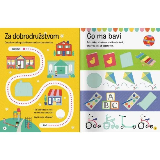 Objavuj, spoznávaj a skúmaj svet okolo seba v tejto knižke plnej aktivít!