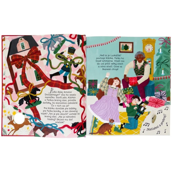 Vychutnajte si Čajkovského hudbu pri čítaní vianočného príbehu o Kláre a Luskáčikovi.