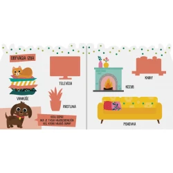 Môj zošit s obrázkami na dolepenie - Doma