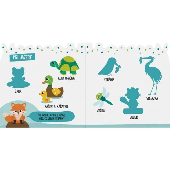 Dolepuj samolepky a spoznaj zvieratá z celého sveta.