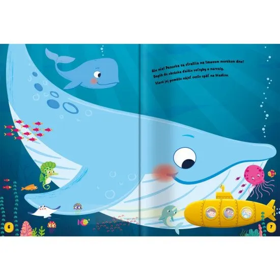 Vydaj sa pod morskú hladinu za poriadnym dobrodružstvom s 50 samolepkami, vytláčacími maskami a modelmi!