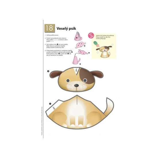 Pracovný zošit Tvorba z papiera zdokonaľujte jemné motorické schopnosti dieťaťa a prácu s nožnicami a lepidlom. 