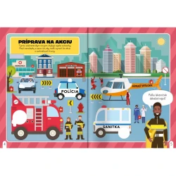 Záchranári - Aktivity so samolepkami