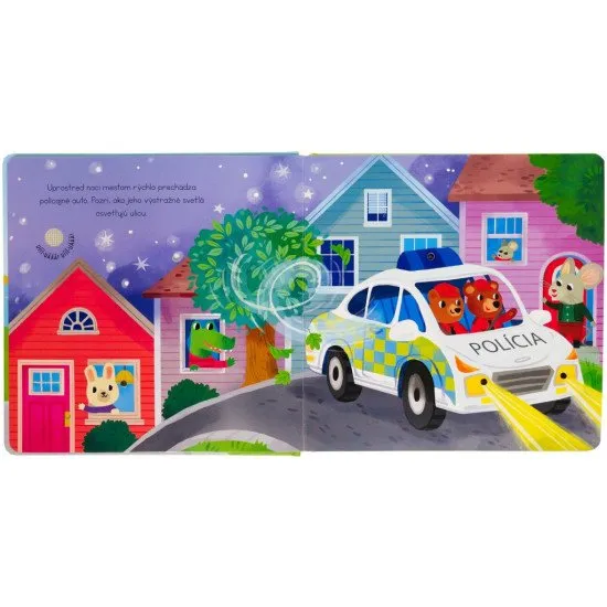 Táto zvuková kniha doplnená o svetielka ti predstaví najrôznejšie záchranárske prostriedky v konkrétnych situáciách.