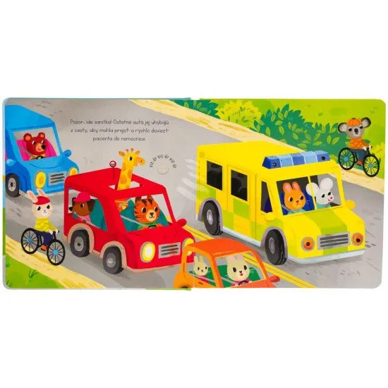 Táto zvuková kniha doplnená o svetielka ti predstaví najrôznejšie záchranárske prostriedky v konkrétnych situáciách.