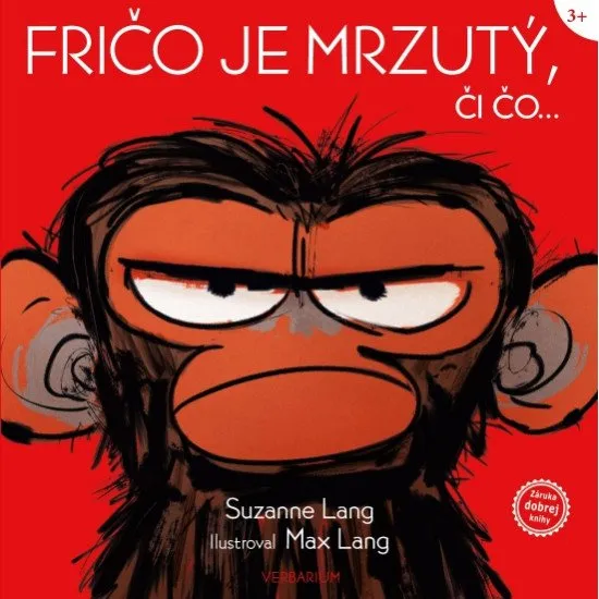 Malý šimpanz Fričo vstal ľavou nohou, ani nevie, prečo. Príbeh deťom ukazuje právo na prejavenie svojich emócií.
