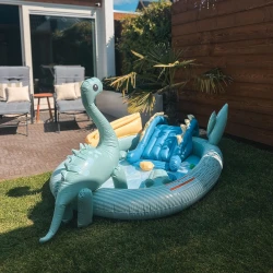 Nafukovací bazén so šmykľavkou Dino 210 cm