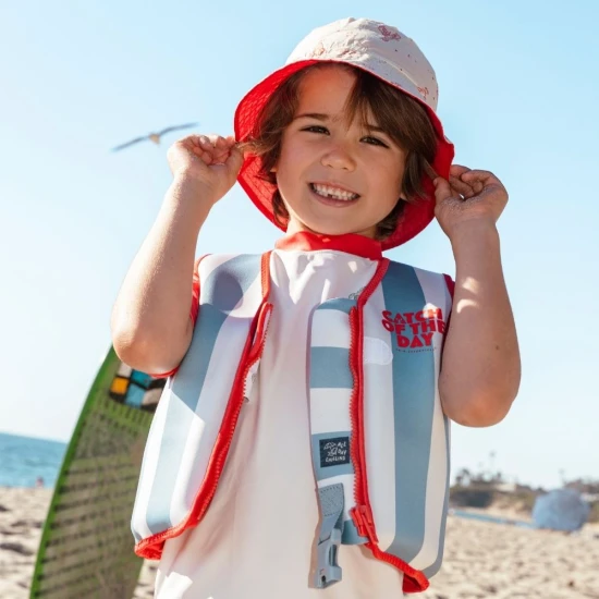 Plávacia vesta Swim Essentials Catch of the Day pre deti 3–6 roky