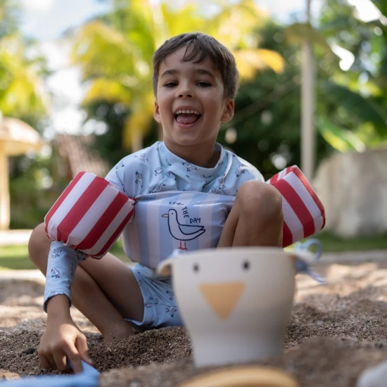 Plávacia vesta s rukávnikmi Swim Essentials Little Seagull 2–6 rokov