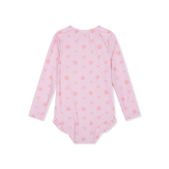 Plavky s dlhým rukávom s UPF 50+ Mermaid