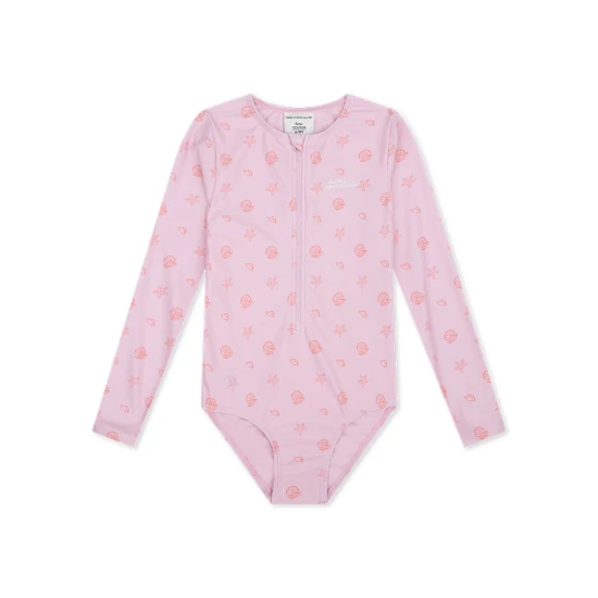 Plavky s dlhým rukávom s UPF 50+ Mermaid