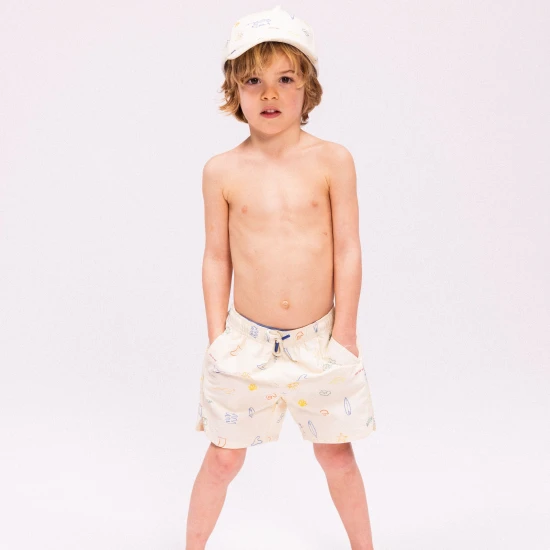 Plavecké šortky s UPF 50+ Surfer Swim Essentials pre deti