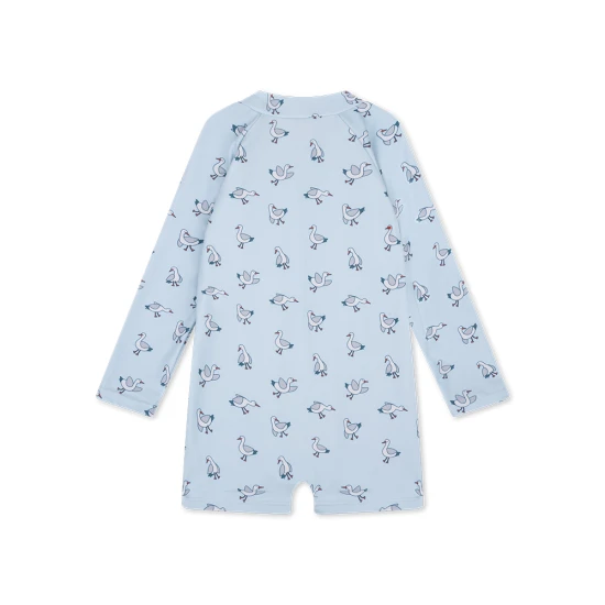 Plavkový overal s UPF 50+ Little Seagull Modrý Swim Essentials