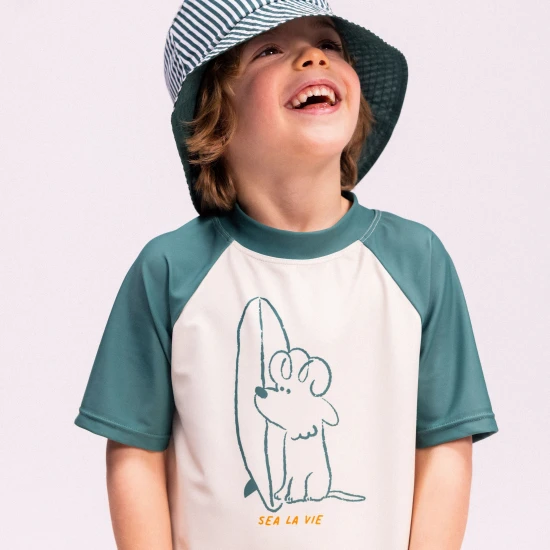 Kúpacie tričko s UPF 50+ Surfer