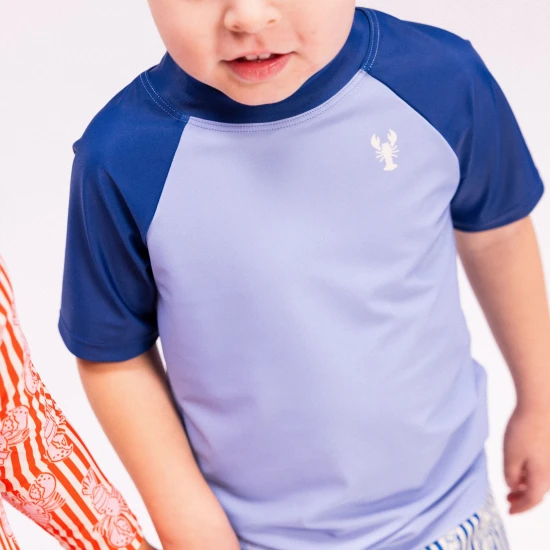 Kúpacie tričko s UPF 50+ Catch of the Day Modrá