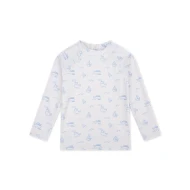 Kúpacie tričko s UPF 50+ Little Seagull Biele